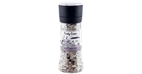 Funky Ouma: Black Garlic Salt 250ml