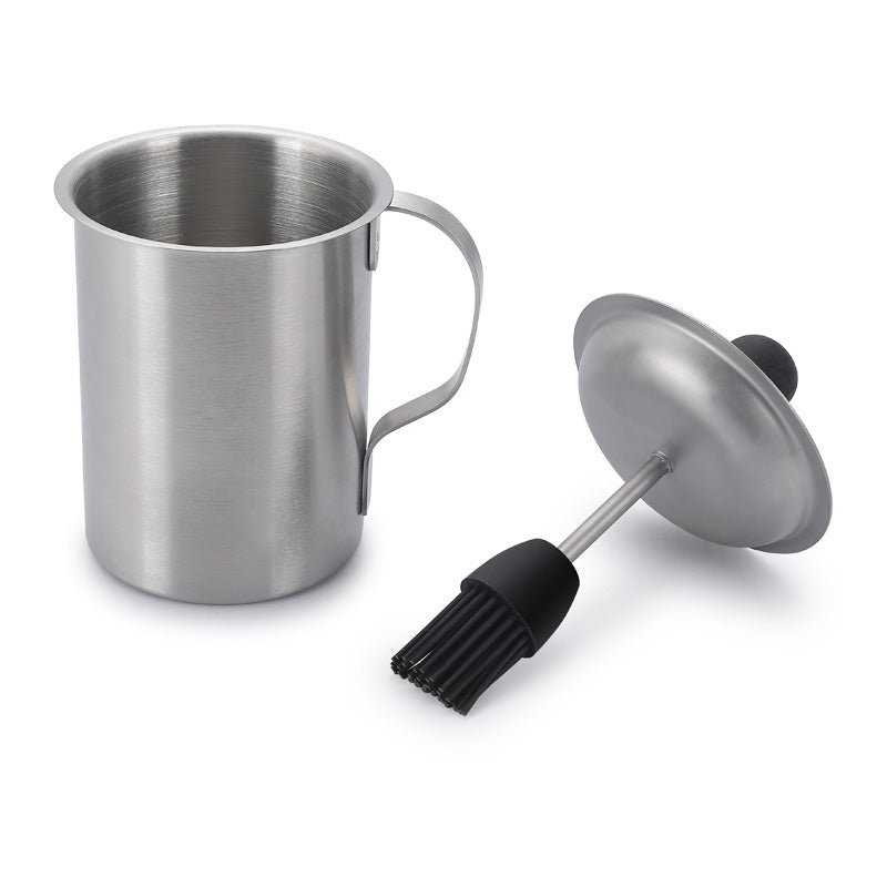 LK's Basting Jug with Lid and Brush