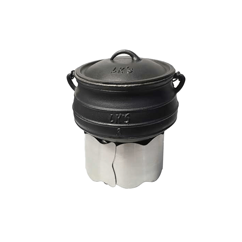 LK’s Potjie Wind Shield(STAINLESS-STEEL)