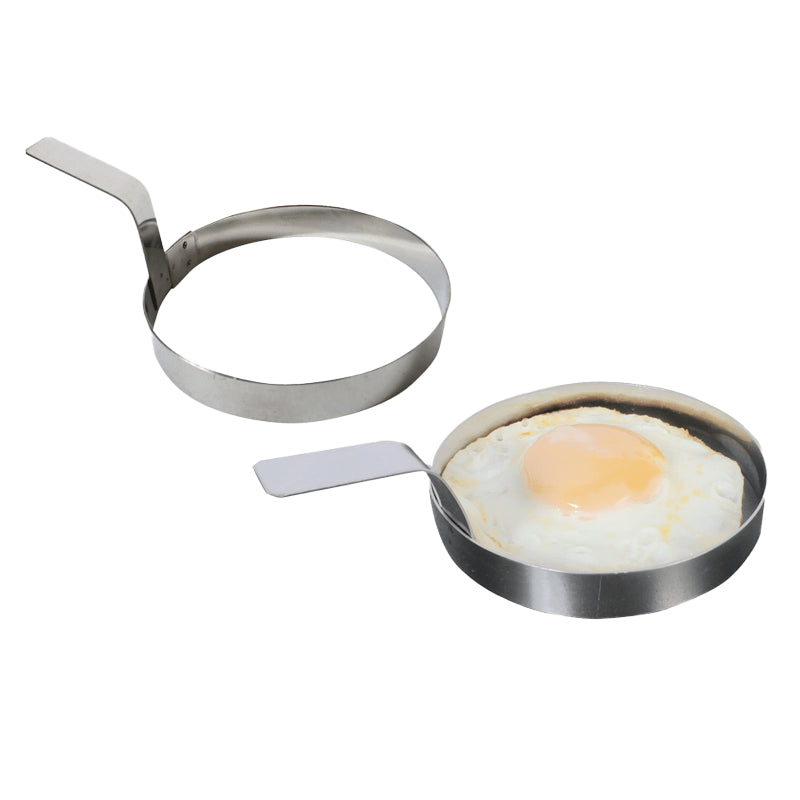 LK’s Egg Rings – Round & Square (430 Stainless Steel)