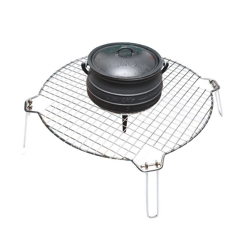LK’s Campfire Grid & Potjie Stand (Mild-Steel)