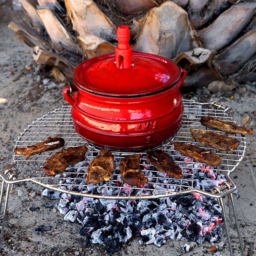 LK’s Campfire Grid & Potjie Stand (Mild-Steel)