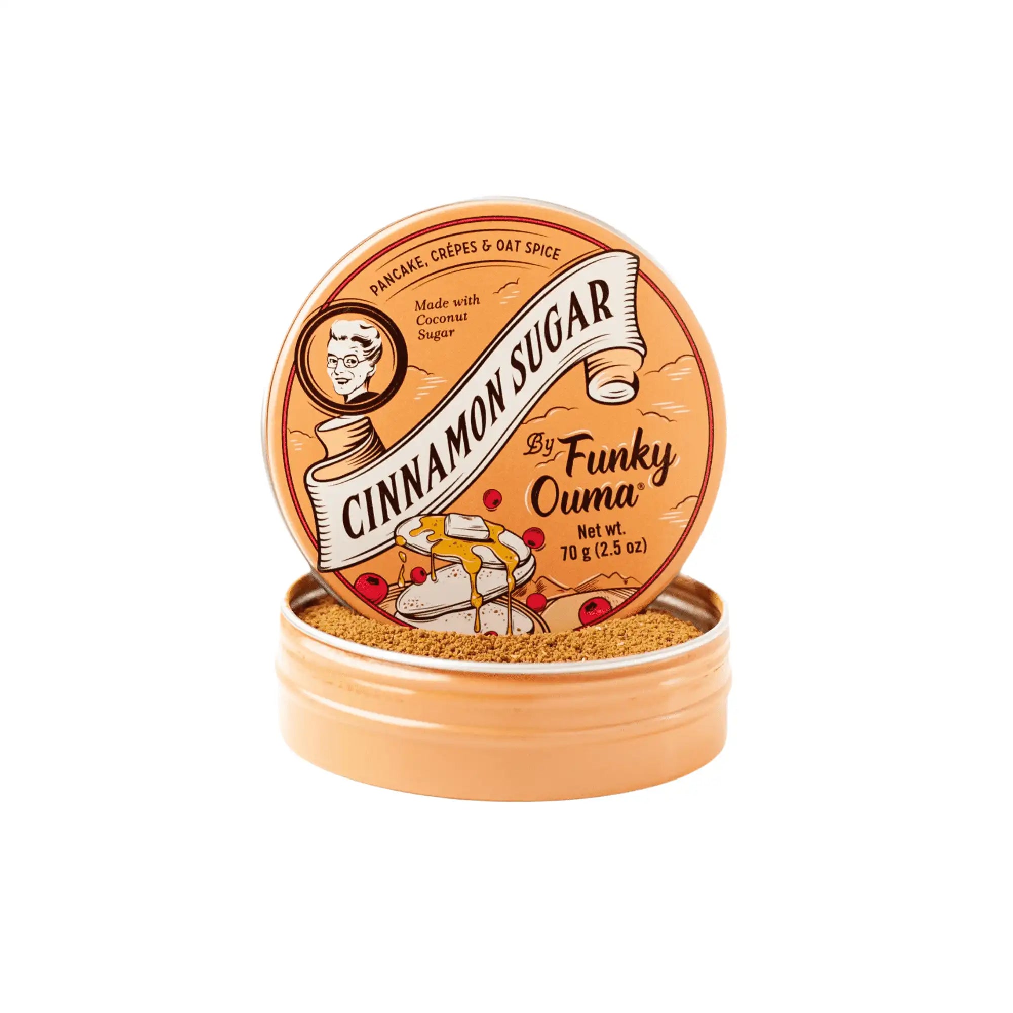 Funky Ouma Cinnamon Sugar – Travel Tin (50g)