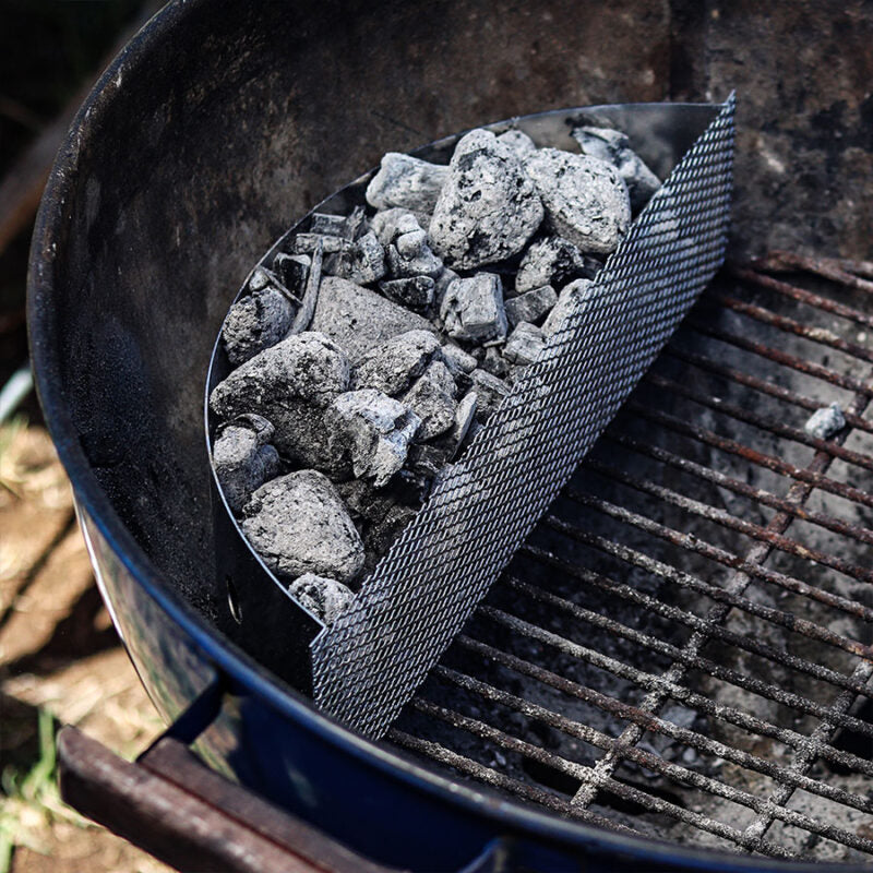 LK’s Charcoal Holder Set – Chrome-Plated.