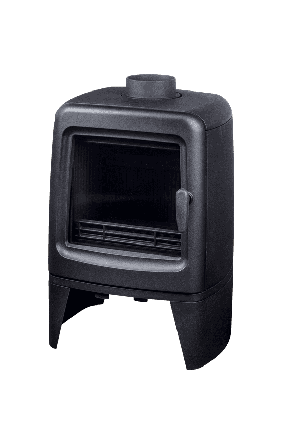 Fireplace Modern 5KW (125mm Flue) (C/I) – Stylish Cast Iron Wood Burning fireplace