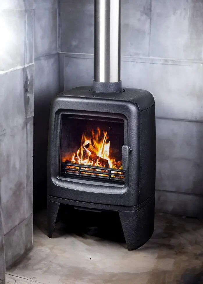 Fireplace Modern 5KW (125mm Flue) (C/I) – Stylish Cast Iron Wood Burning fireplace