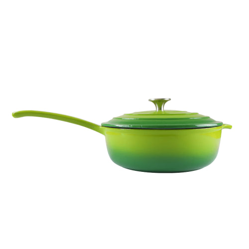 CHEF Saucepan With Lid 24cm (Orange, Red, Green, Blue, Grey)