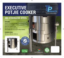 TP products 1.2mm Deluxe Potjie Cooker