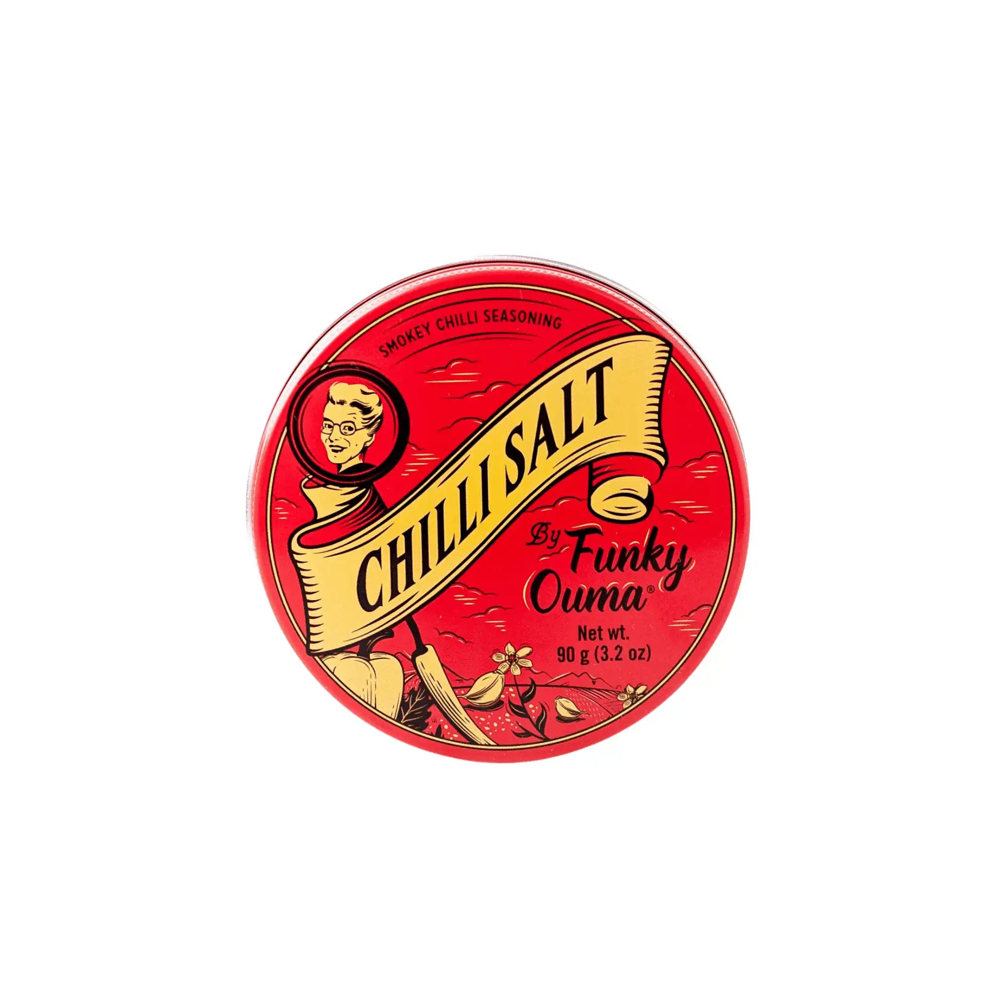 Funky Ouma Chilli Salt – Travel Tin (90g)