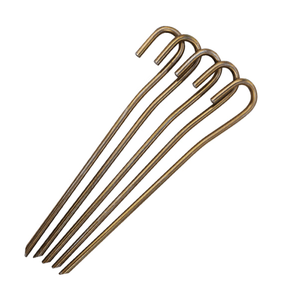 LK’s Straight Tent Pegs – 150 mm to 430 mm.