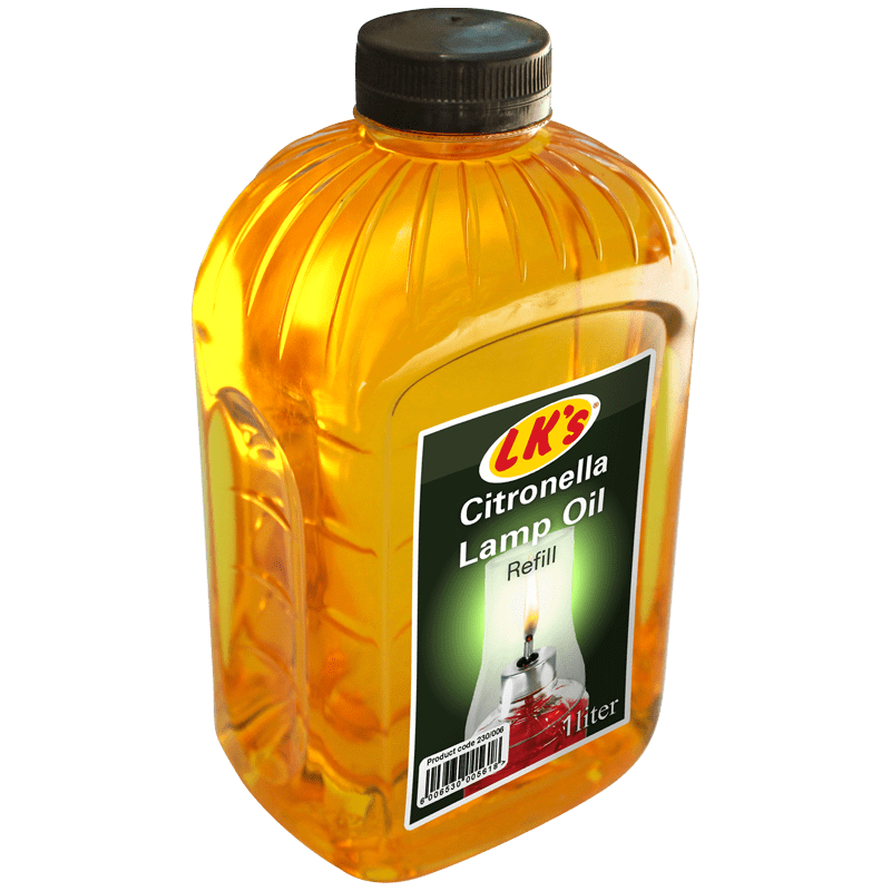 LK’s Citronella Oil Refills – 350 ml & 1000ml.