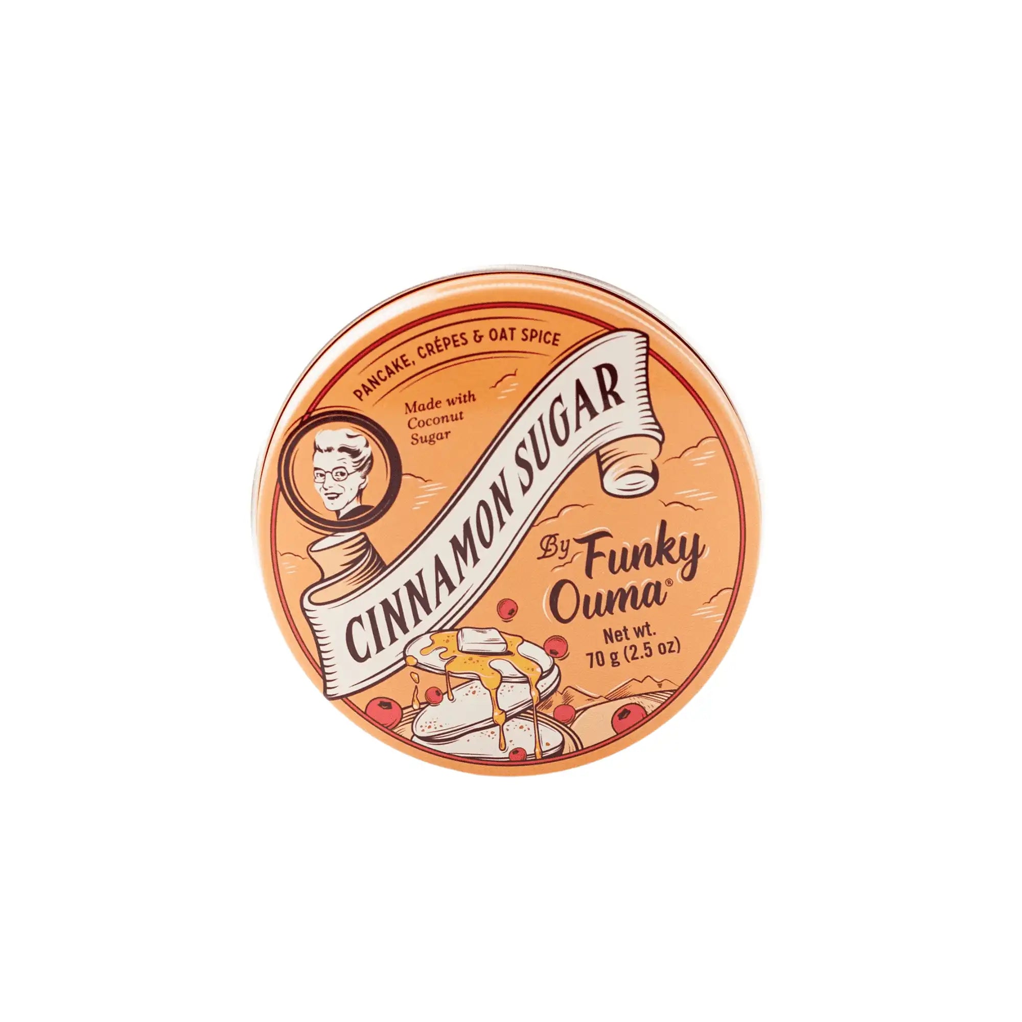 Funky Ouma Cinnamon Sugar – Travel Tin (50g)