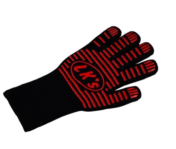LK’s High Heat BBQ Glove – Wool &amp; Silicone (One Size Fits All)