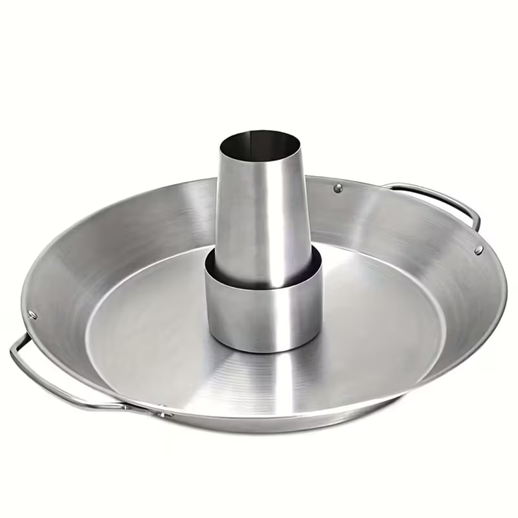 Stainless Steel Beer Chicken Roast Pan – Vertical Braai & Oven Roaster