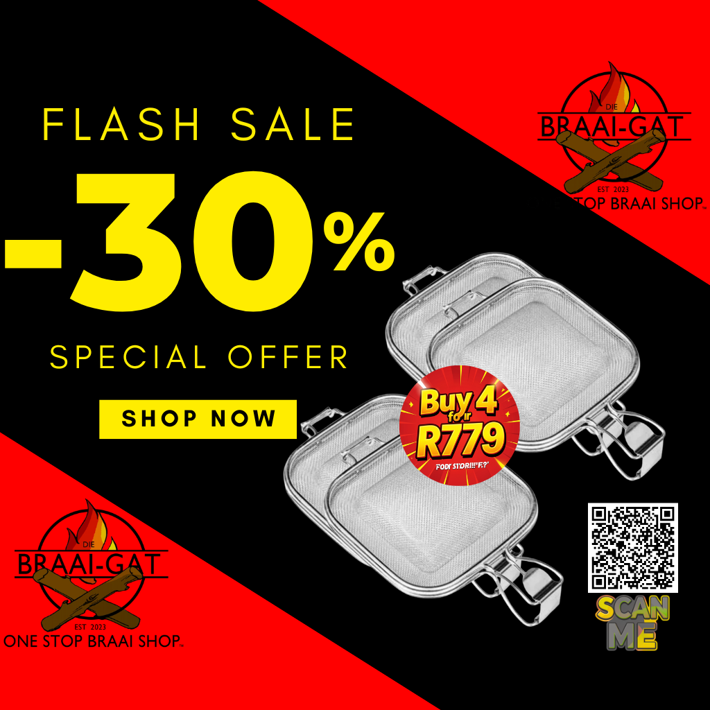 Braai Broodjie Holder – Perfect Toasted braai broodjies Every Time