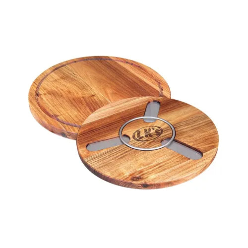 LKS Potjie Board – Wooden Potjie Serving & Heat Protection Board