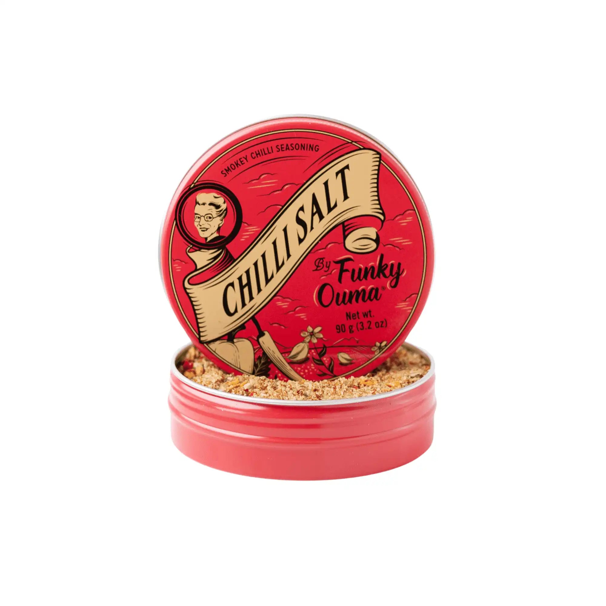 Funky Ouma Chilli Salt – Travel Tin (90g)