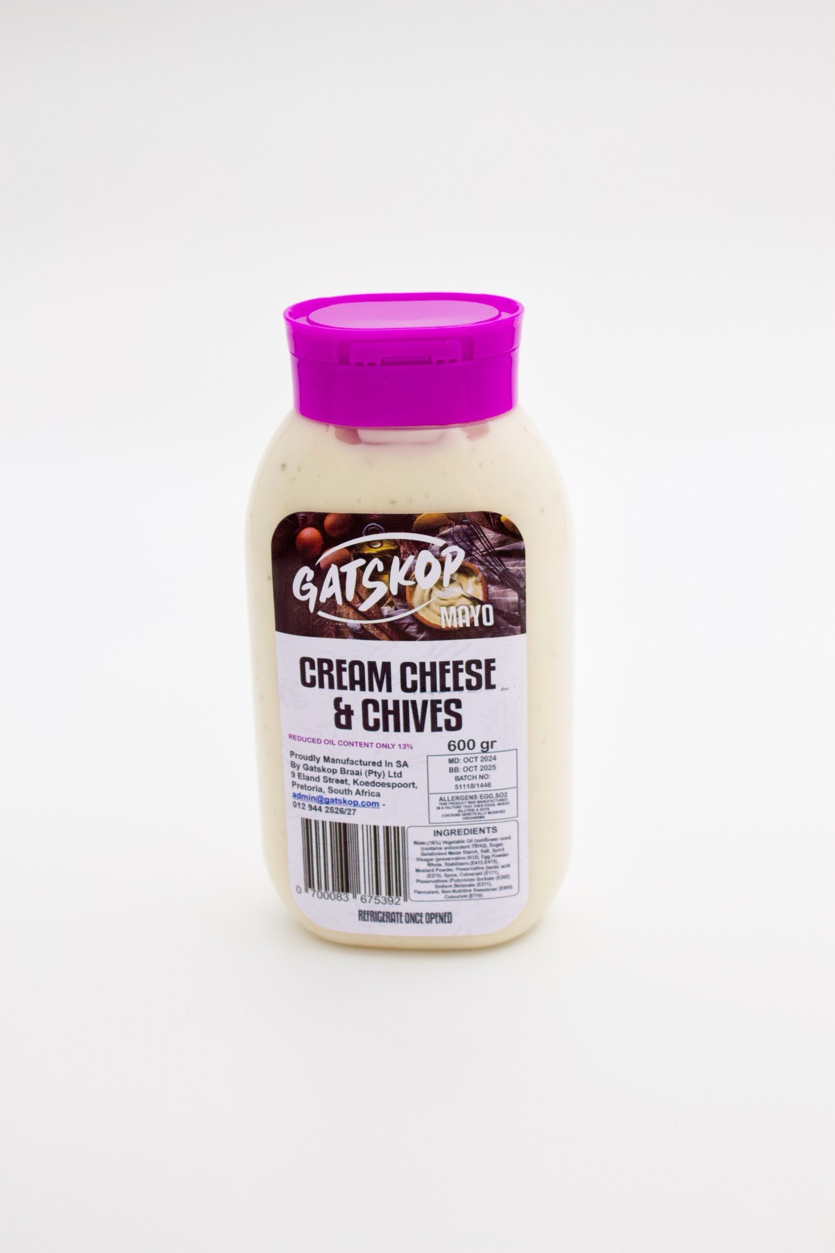Gatskop Cheese and Chives Mayo 600ml