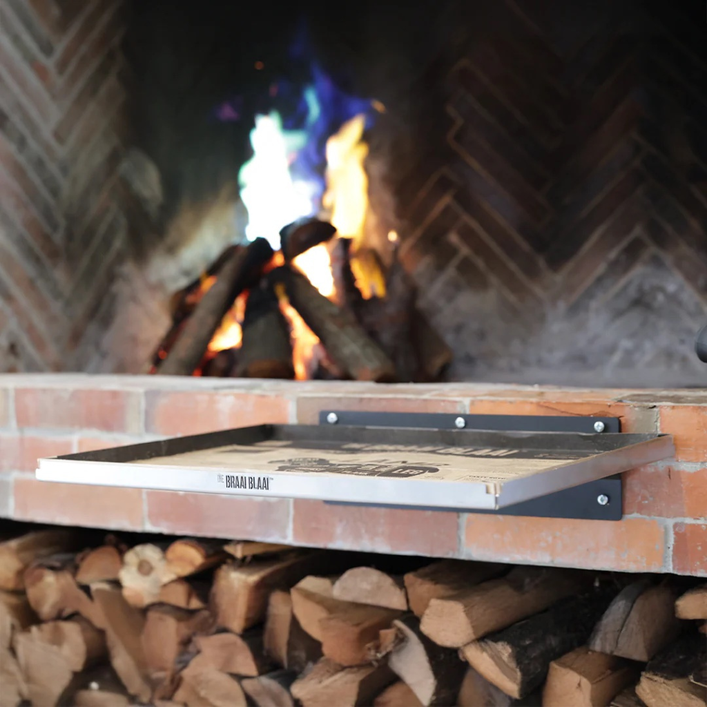 BraaiBlaai Detachable Tray – Mild Steel & Stainless Steel
