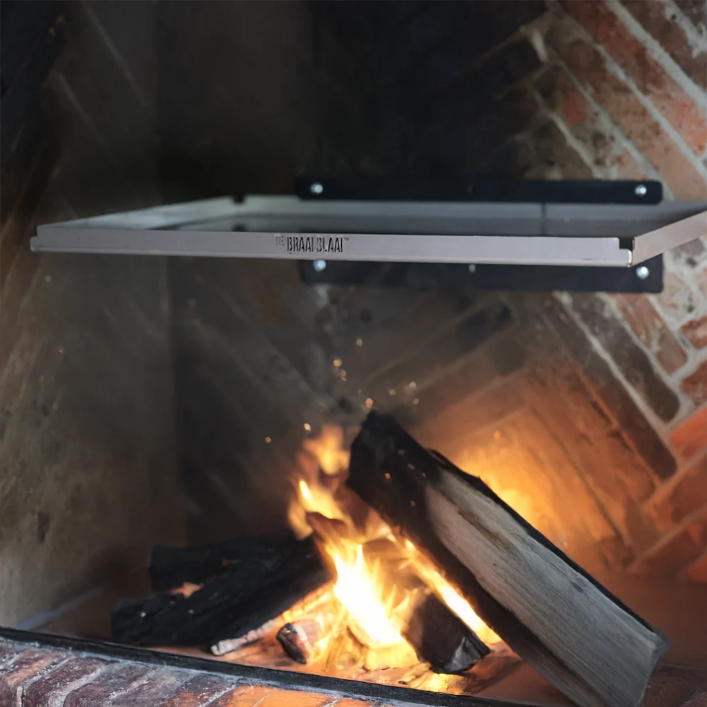 BraaiBlaai Detachable Tray – Mild Steel & Stainless Steel