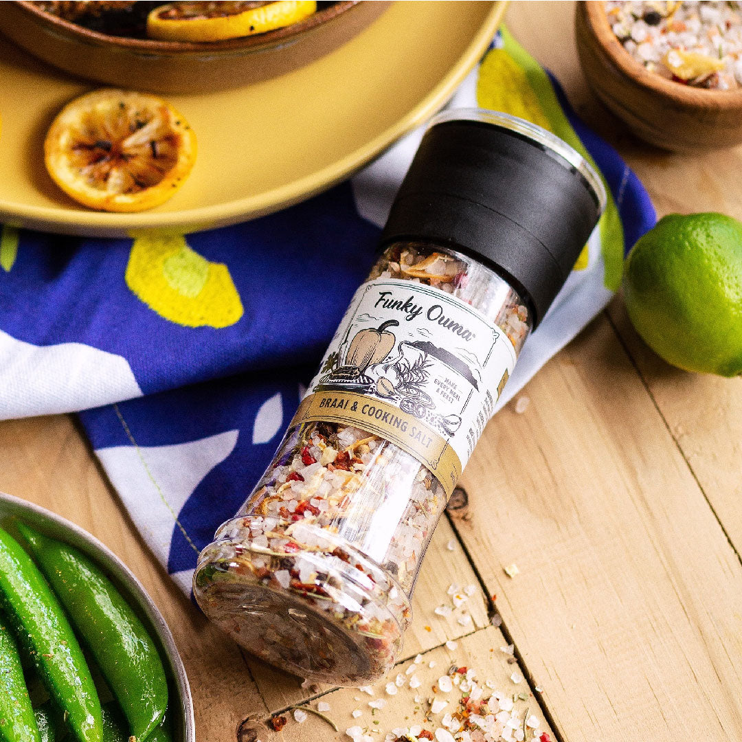 Funky Ouma: Braai & Cooking Salt 250ml