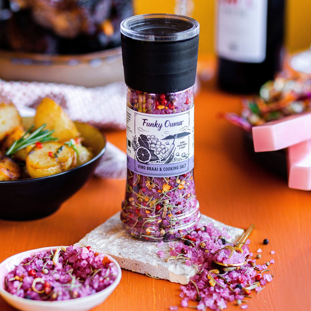 Funky Ouma: Vino Braai & Cooking Salt 250ml