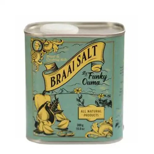 Funky Ouma Braai Salt 300G 1 x each (Single)