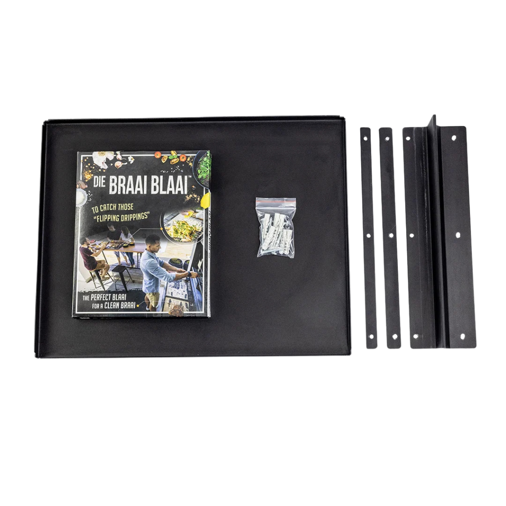 BraaiBlaai Detachable Tray – Mild Steel & Stainless Steel