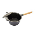 LK’s Cast Iron Sauce Pot – 1.6L w/Wooden Handle