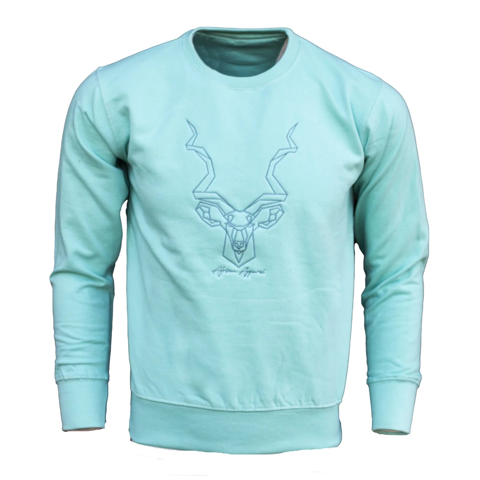 Ladies Mint Kudu Sweater | Soft Safari Jersey