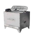 LK’s Compact Rotisserie Braai – Stainless Steel
