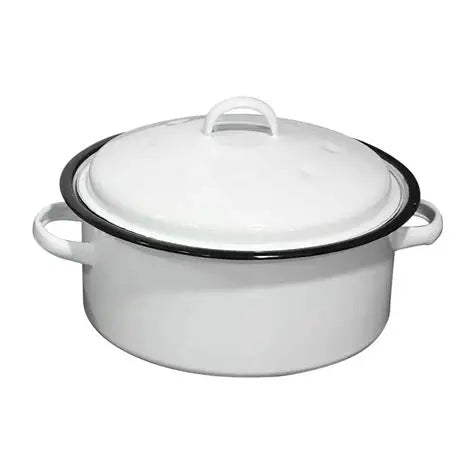 LK’s Round Enamel Casseroles – Small &amp; Medium