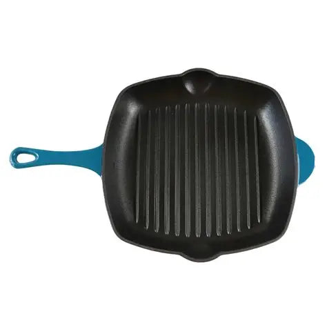 CHEF Square Griddle – 28cm(Orange< Red, Green, Blue, Grey)
