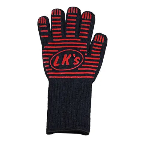 LK’s High Heat BBQ Glove – Wool &amp; Silicone (One Size Fits All)