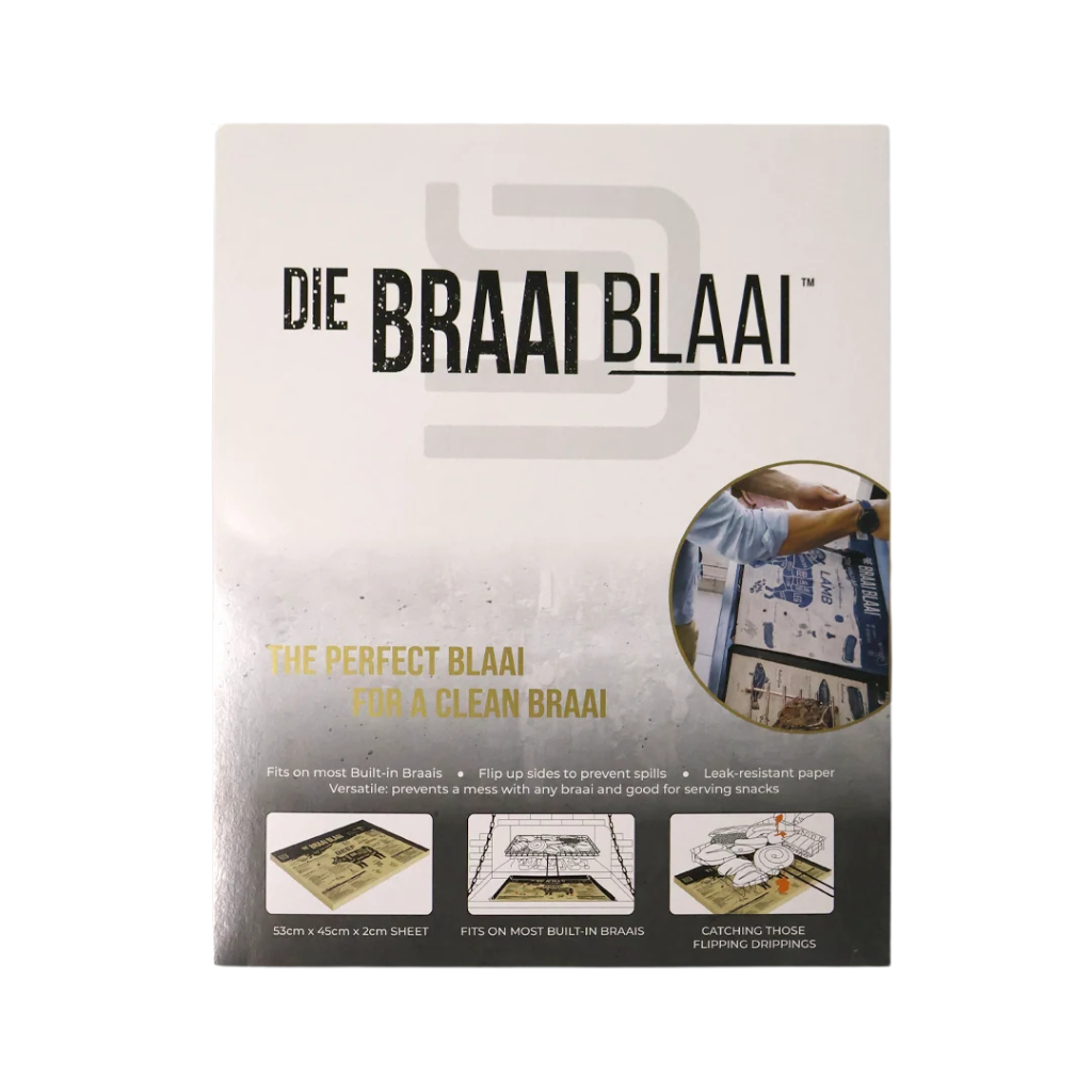BraaiblaaI Die Braai Blaai Sheets – Pack of 1 & 20 Pack