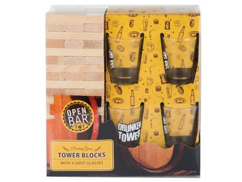 Tower Blocks Drinking Game