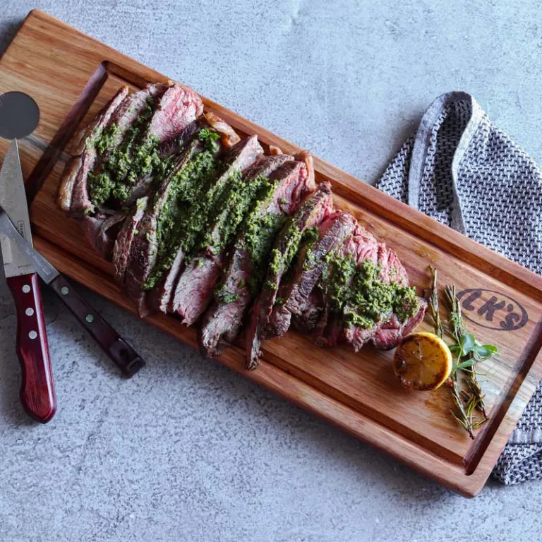 LKS Plankie Steak Serving Board – Wooden Braai Steak Board