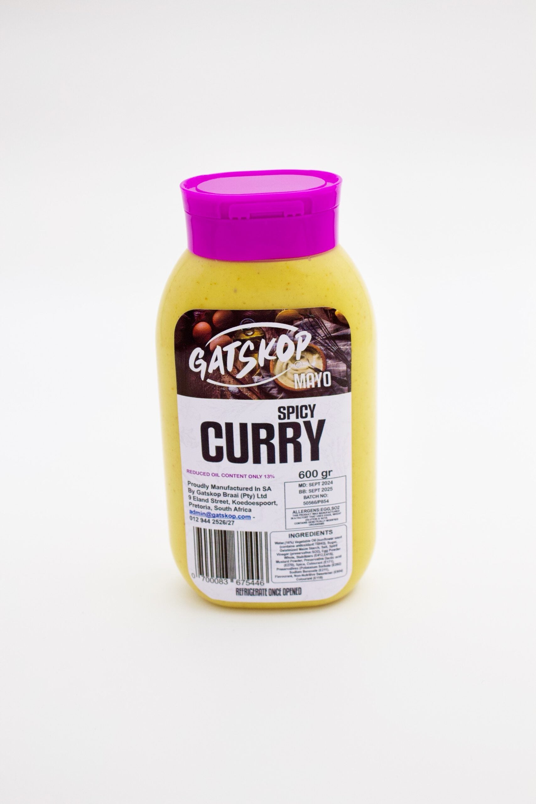 Gatskop Spicey Curry Mayo 600ml