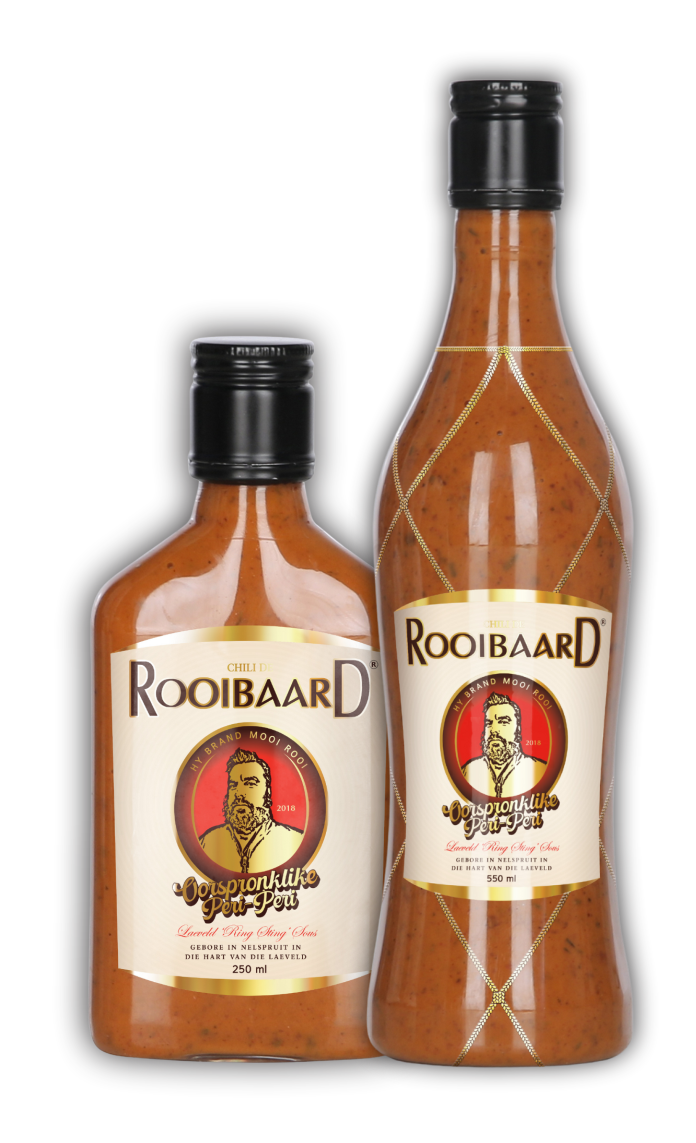 Rooibaard Original Red Sauce.