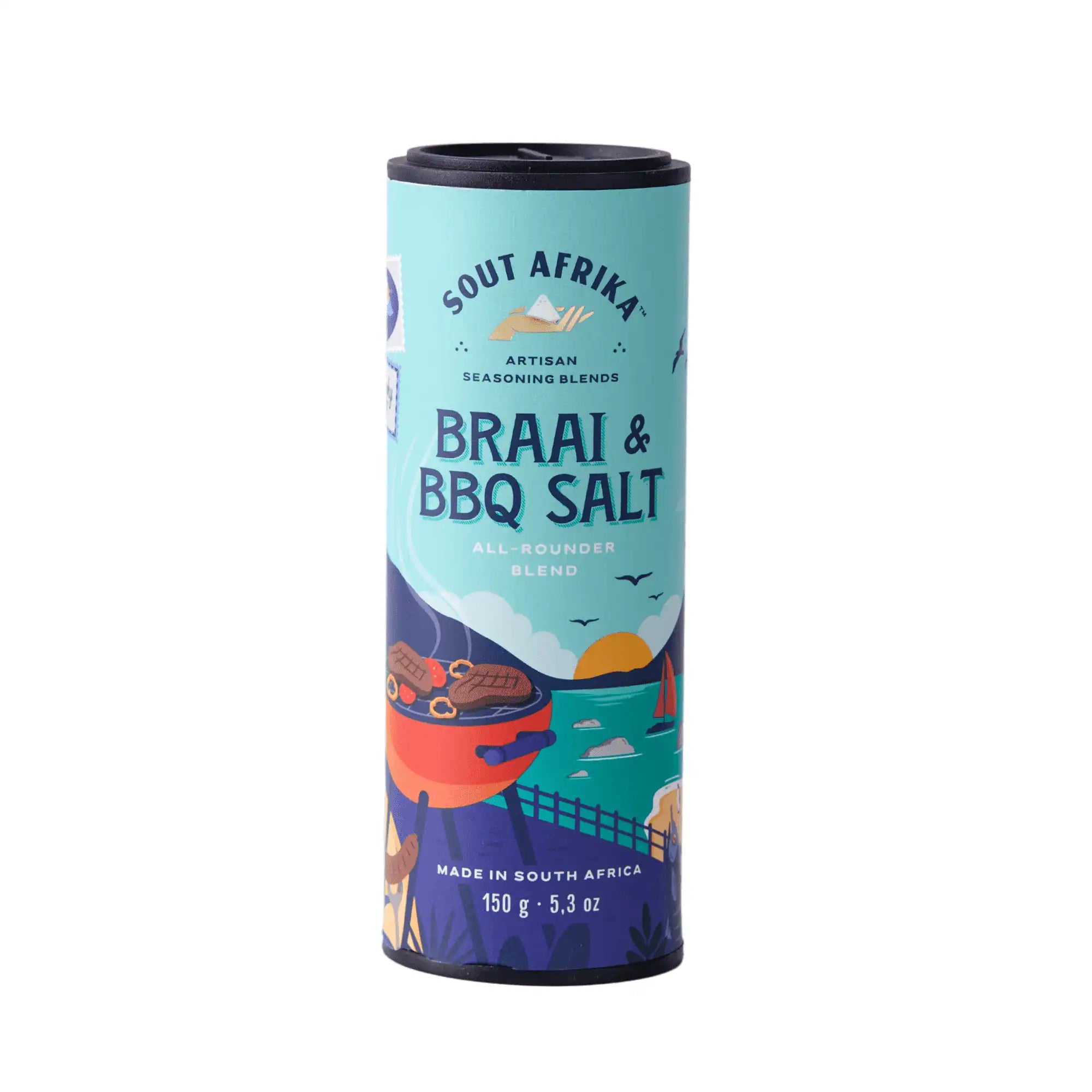 Sout Afrika Braai & BBQ Salt – 160g