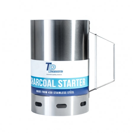 TP Products 0.9 mm 430 Stainless‑Steel Charcoal Starter