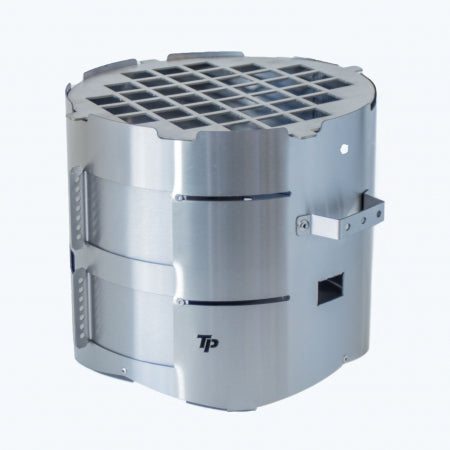 TP Products 430 Stainless Steel Potjie Cooker. (Brushed)