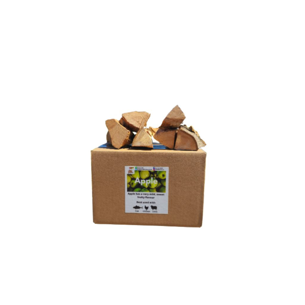 Apple Smoking Wood Chunks – Premium Natural Flavor for Braai & BBQ
