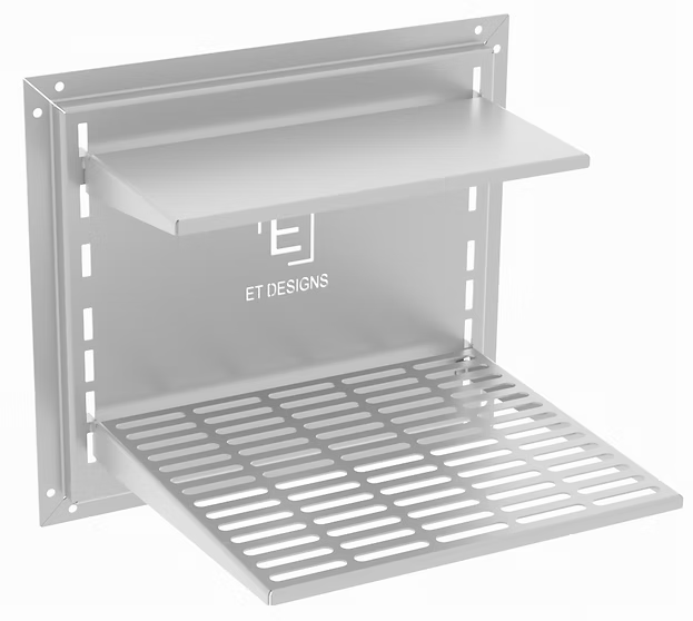 ET Design Wall Mount Braai – Modern Space-Saving Outdoor Grilling