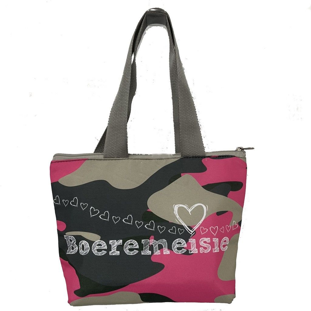 Boeremeisie Print Insulated Tote Cooler Bag – 30cm x 22cm