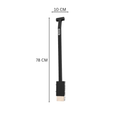 Black Grid Brush with Replaceable Brush– Keep Your Braai Grid Clean