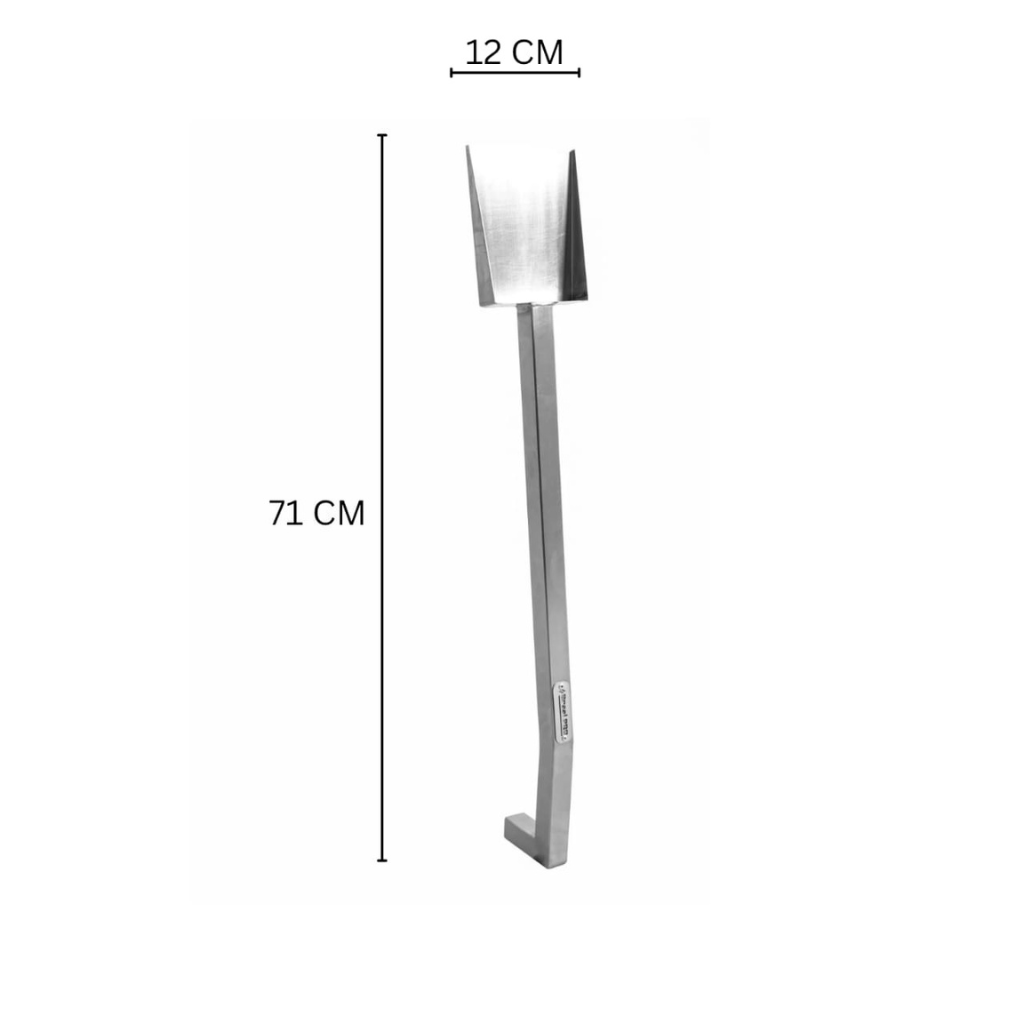 Stainless Steel Coal Scoop – Durable Braai Essential