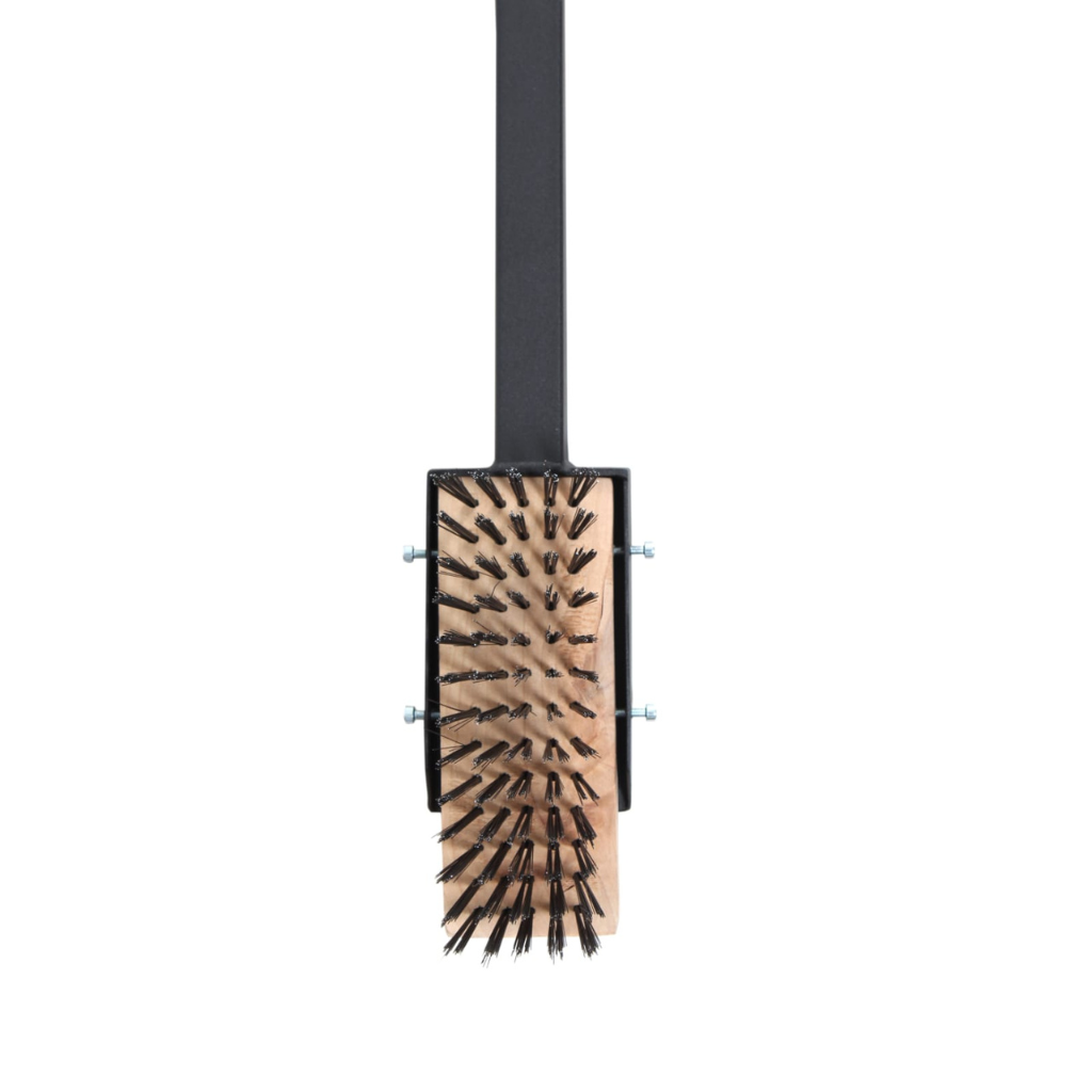 Black Grid Brush with Replaceable Brush– Keep Your Braai Grid Clean