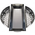 Stainless-Steel Charcoal Holder & Drip Tray Combo( for Kettle Braai)