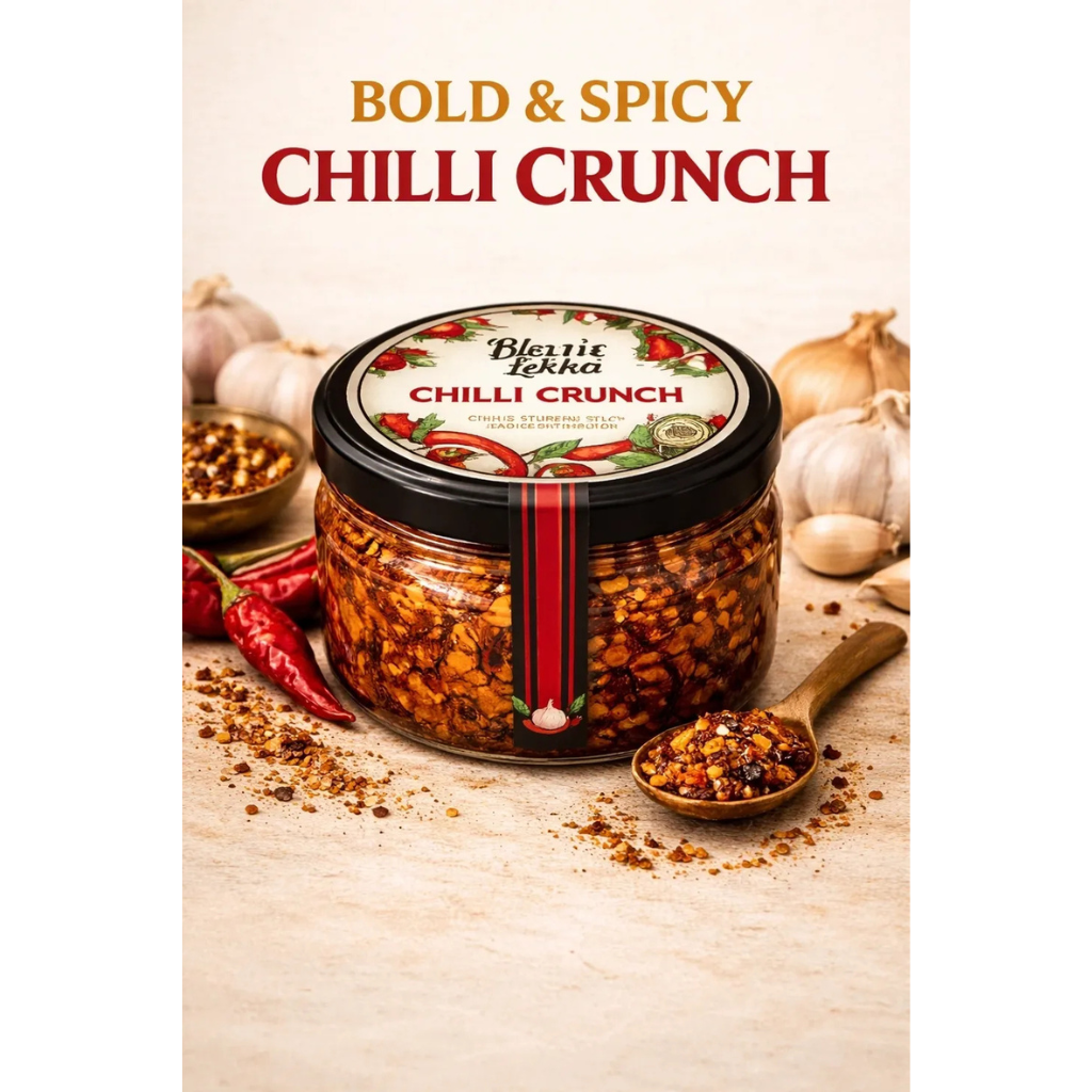 Blerrie Lekka Chili Crunch – Bold Flavour with a Crunchy Kick 🌶️🔥